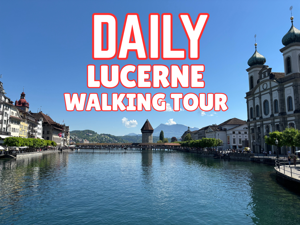 Lucerne Walking Tour with Sandiana 🚶‍♀️🇨🇭